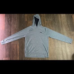 Under Armor HeatGear Lightweight Hoodie - Light Blue